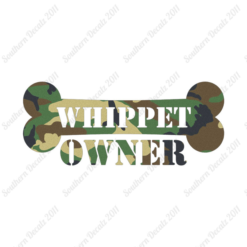 Whippet Dog Owner Bone