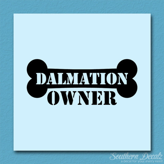 Dalmatian Dog Owner Bone