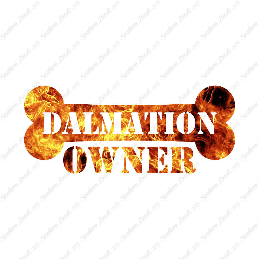 Dalmatian Dog Owner Bone