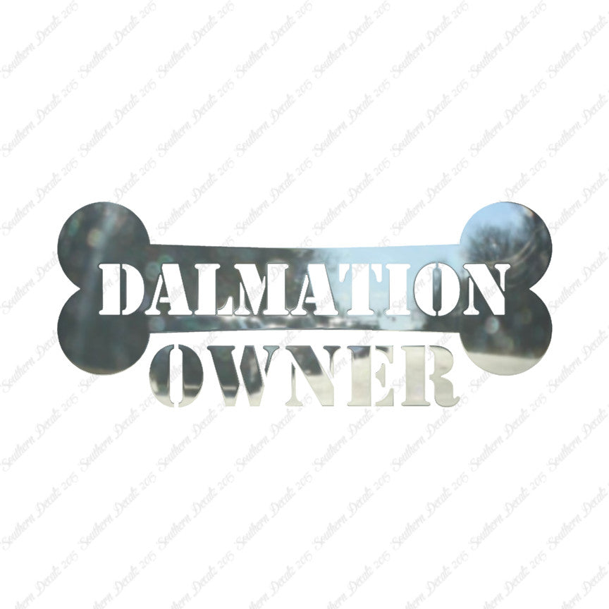 Dalmatian Dog Owner Bone