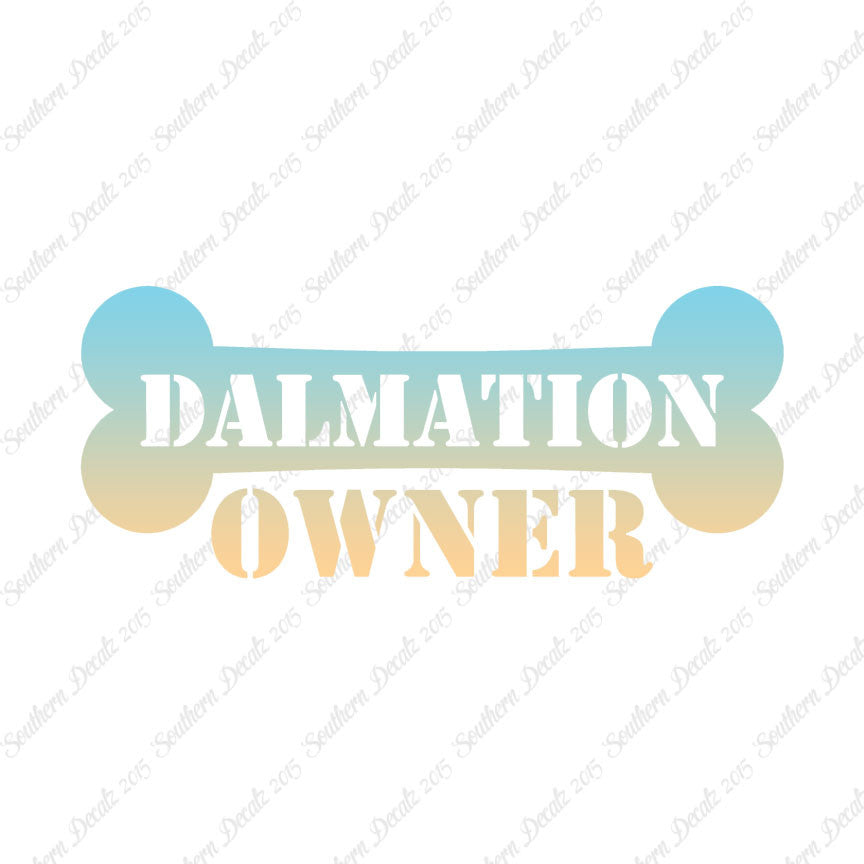 Dalmatian Dog Owner Bone