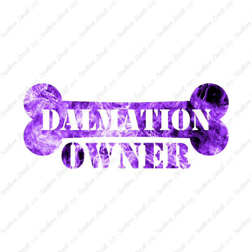 Dalmatian Dog Owner Bone