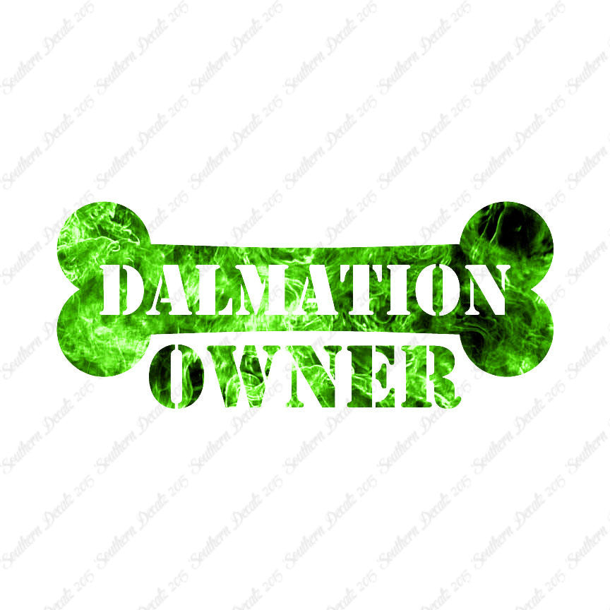 Dalmatian Dog Owner Bone