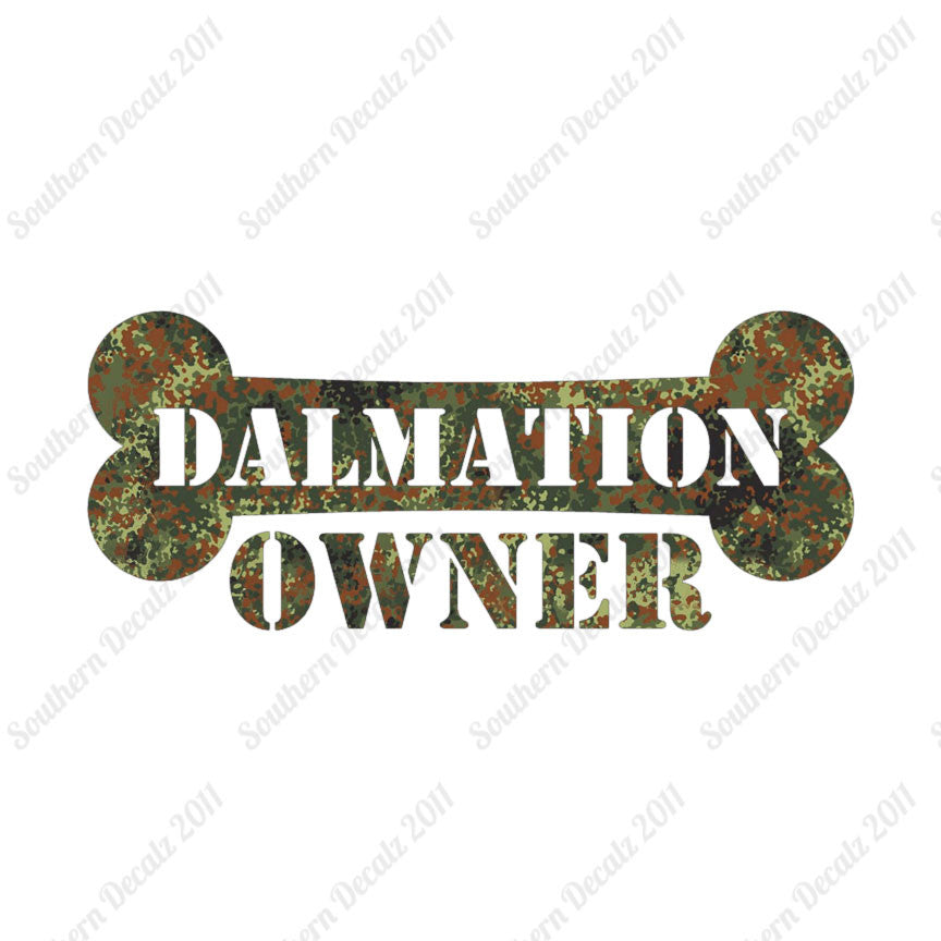 Dalmatian Dog Owner Bone