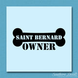 Saint Bernard Dog Owner Bone
