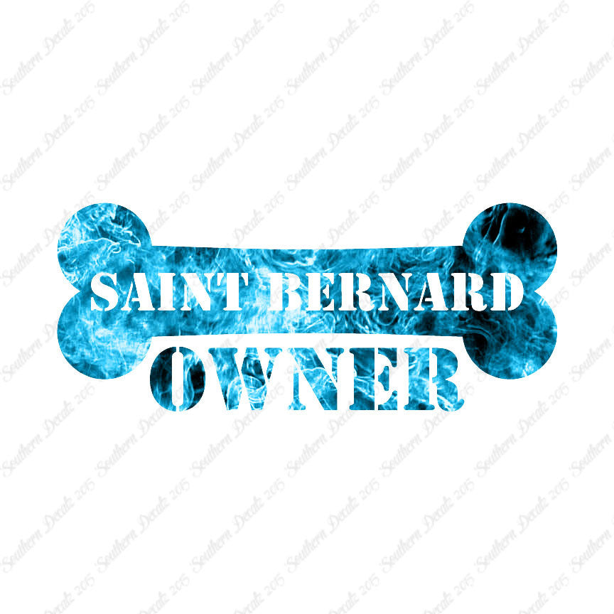 Saint Bernard Dog Owner Bone