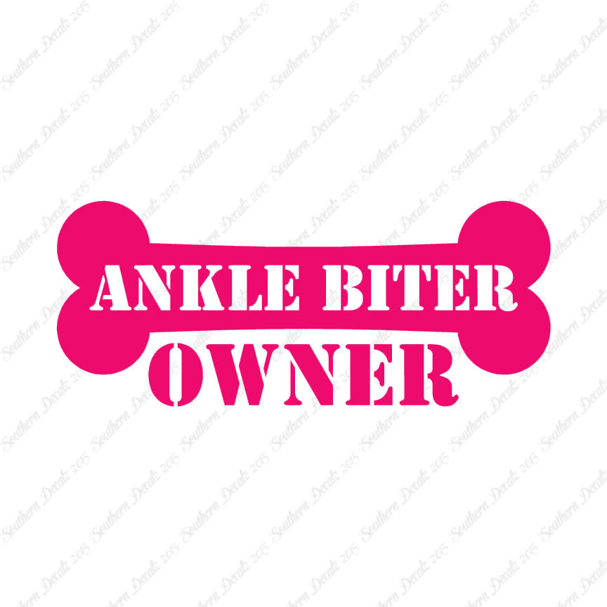 Ankle Biter Dog Owner Bone