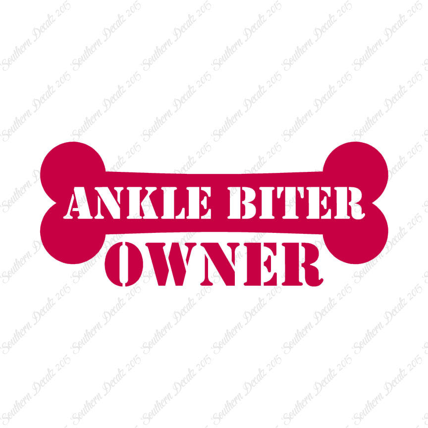 Ankle Biter Dog Owner Bone
