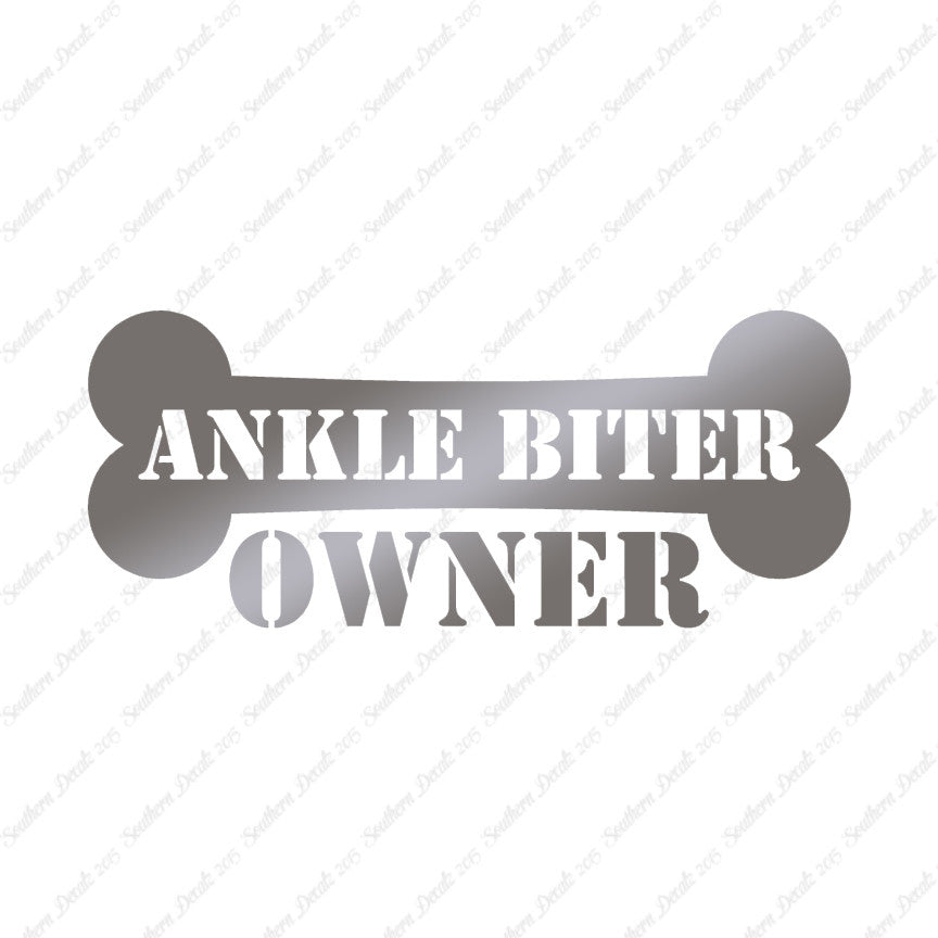 Ankle Biter Dog Owner Bone
