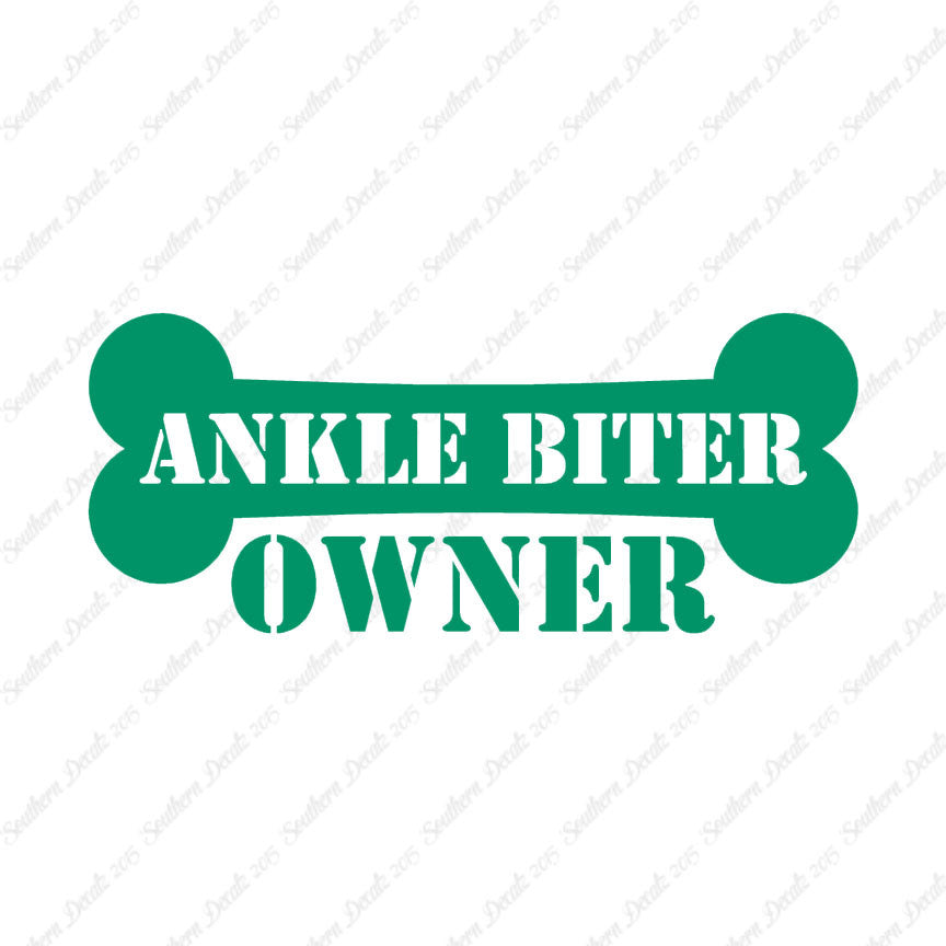 Ankle Biter Dog Owner Bone