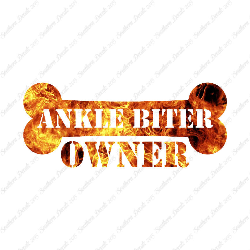 Ankle Biter Dog Owner Bone