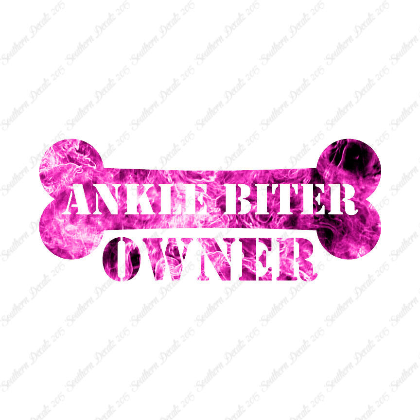 Ankle Biter Dog Owner Bone