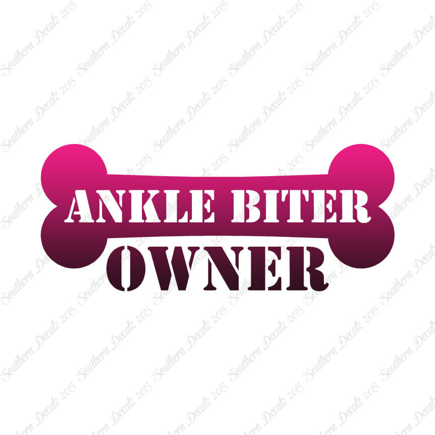 Ankle Biter Dog Owner Bone