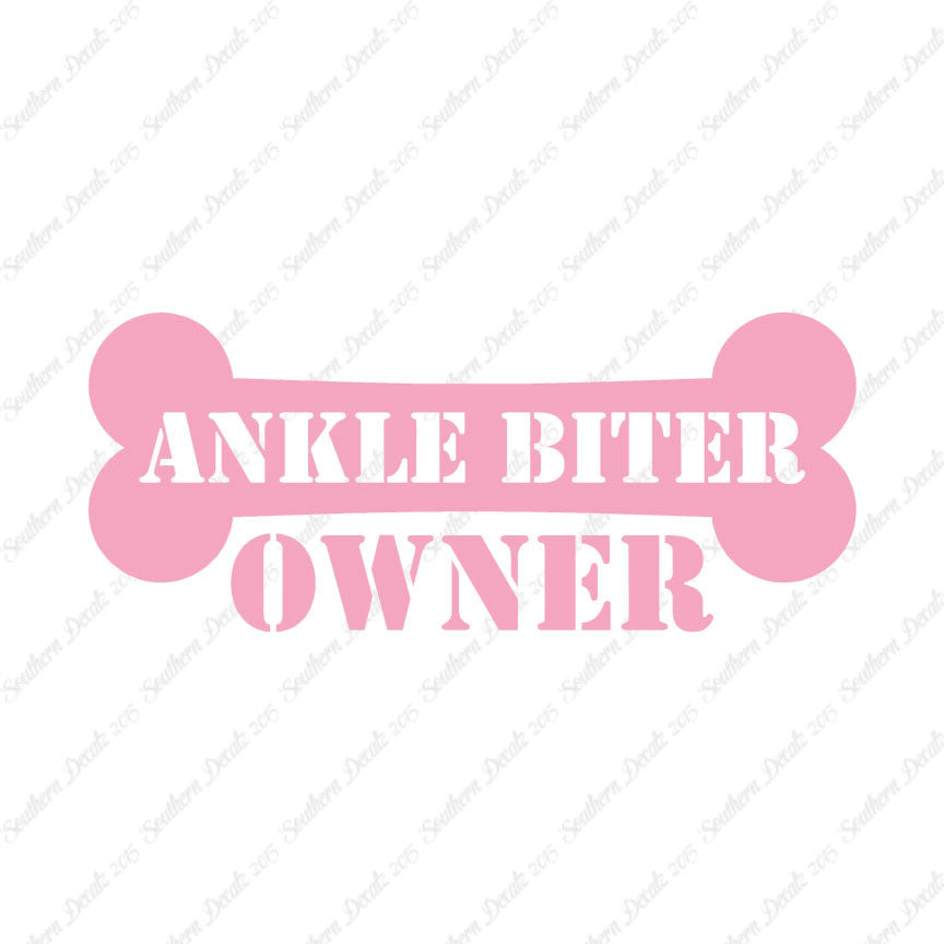 Ankle Biter Dog Owner Bone