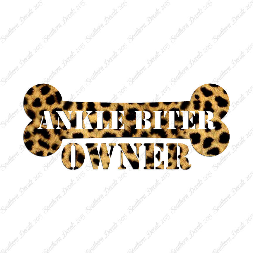 Ankle Biter Dog Owner Bone