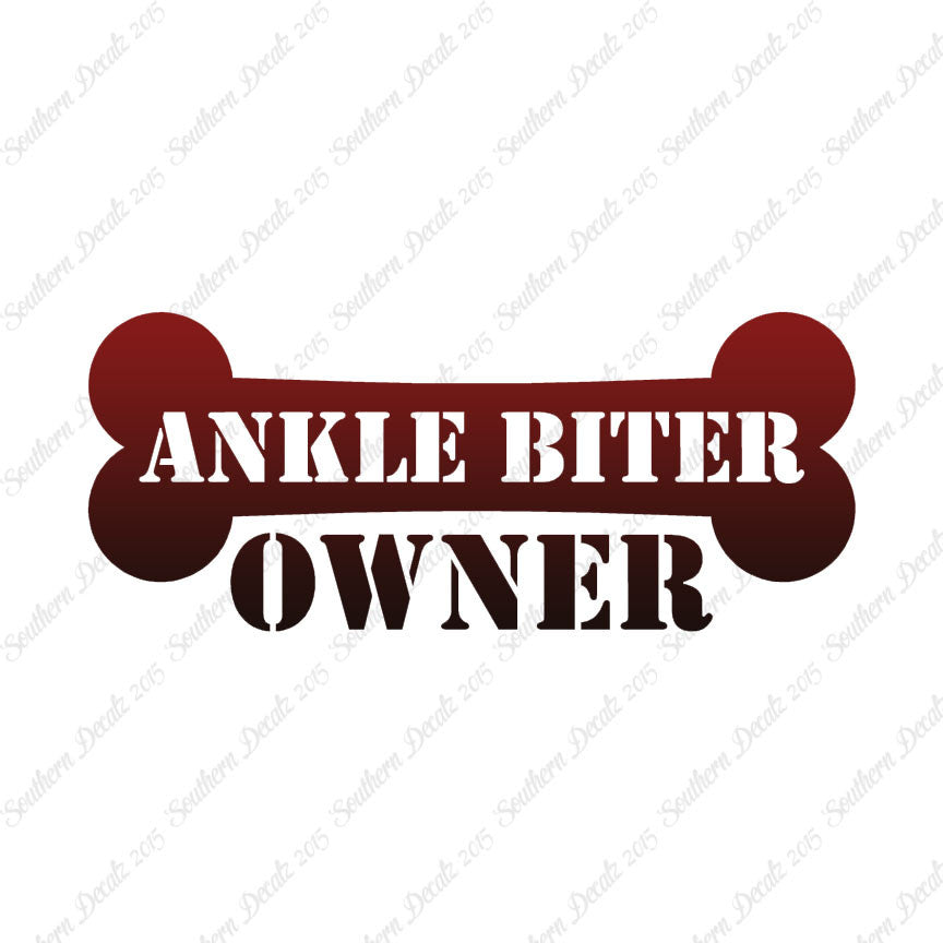 Ankle Biter Dog Owner Bone