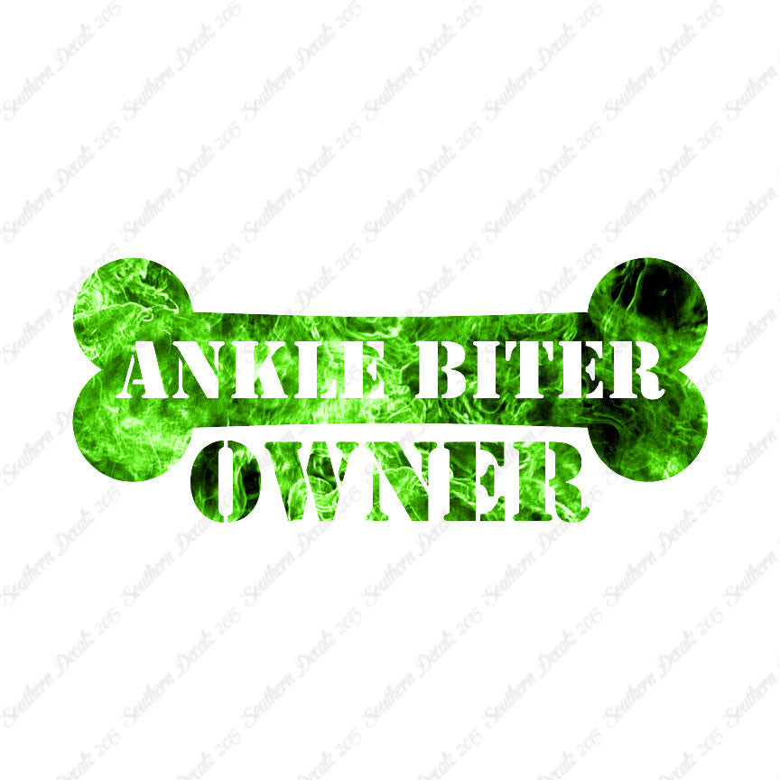 Ankle Biter Dog Owner Bone
