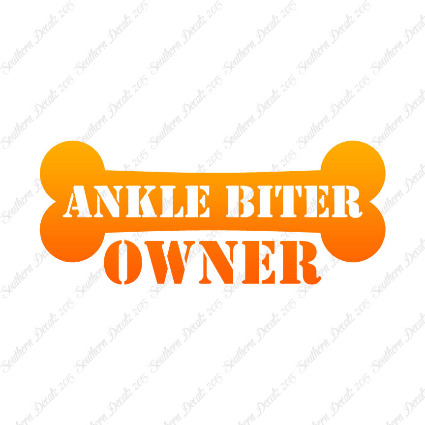 Ankle Biter Dog Owner Bone