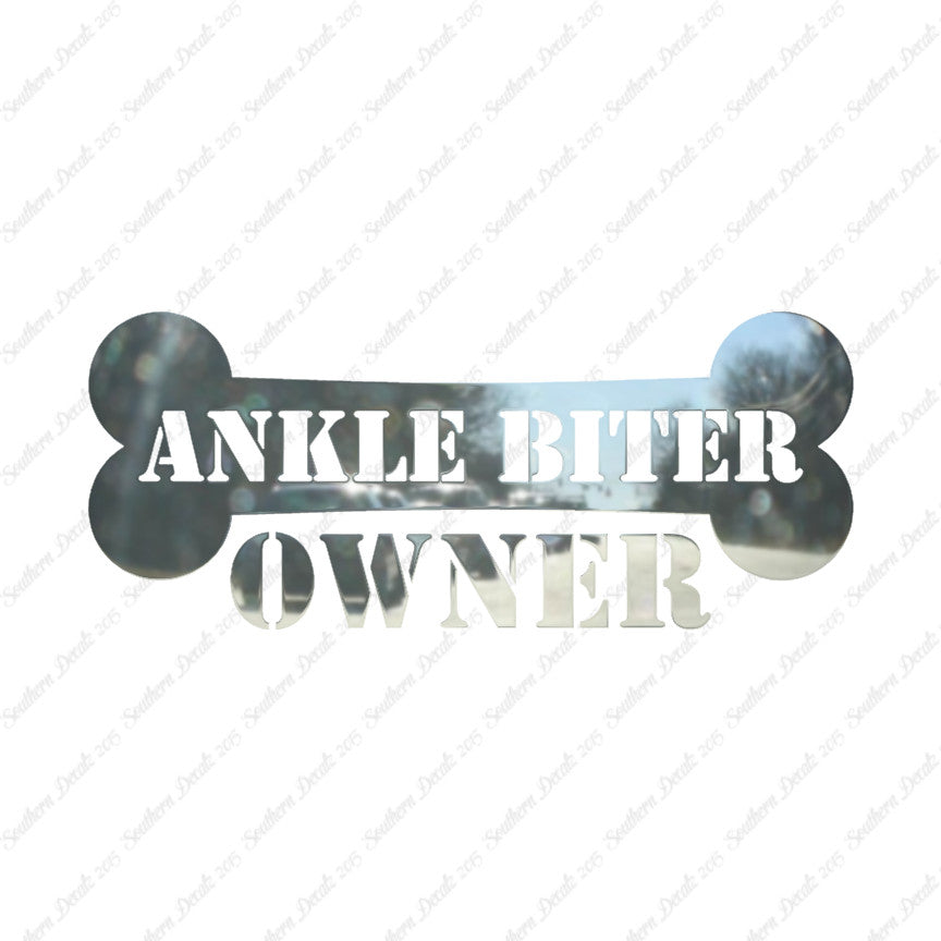 Ankle Biter Dog Owner Bone