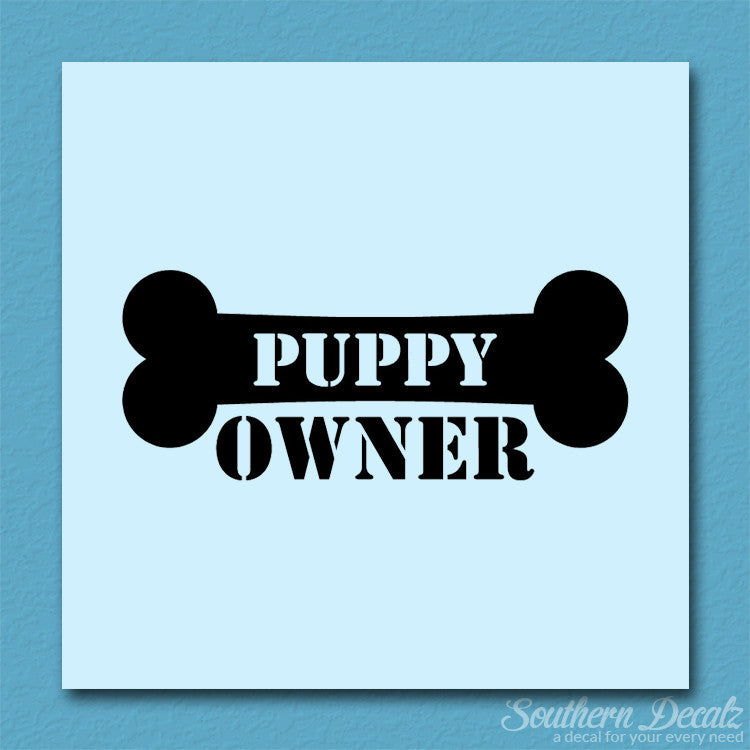 Puppy Dog Owner Bone