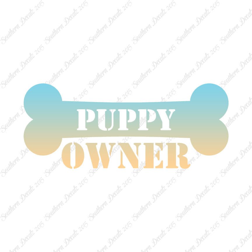 Puppy Dog Owner Bone