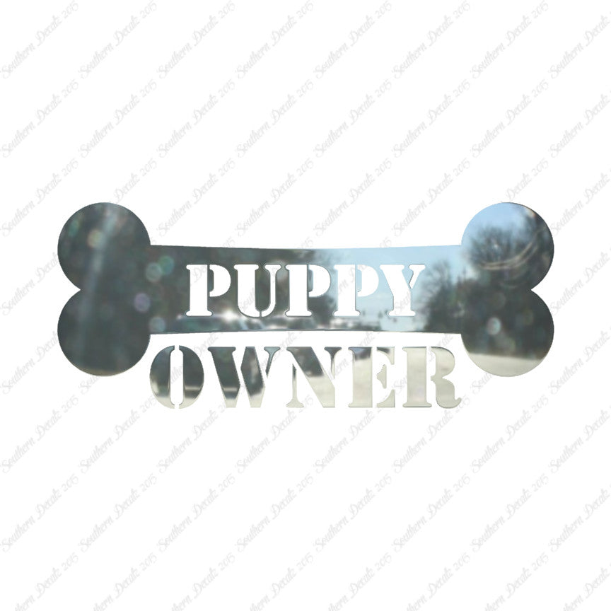 Puppy Dog Owner Bone