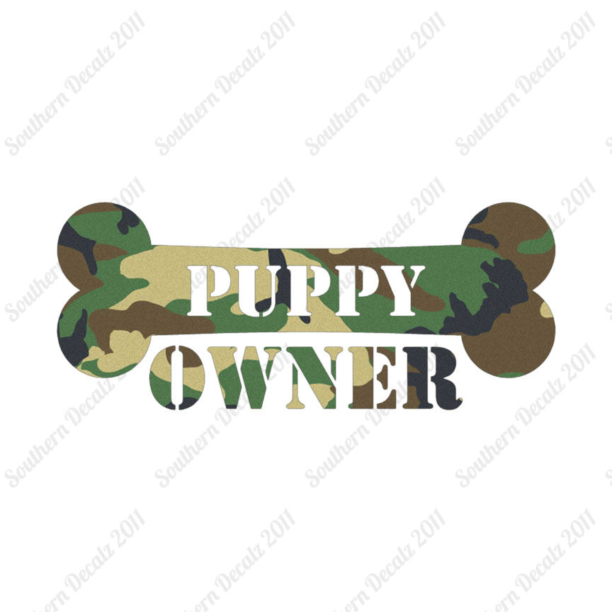 Puppy Dog Owner Bone
