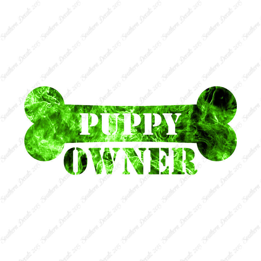 Puppy Dog Owner Bone
