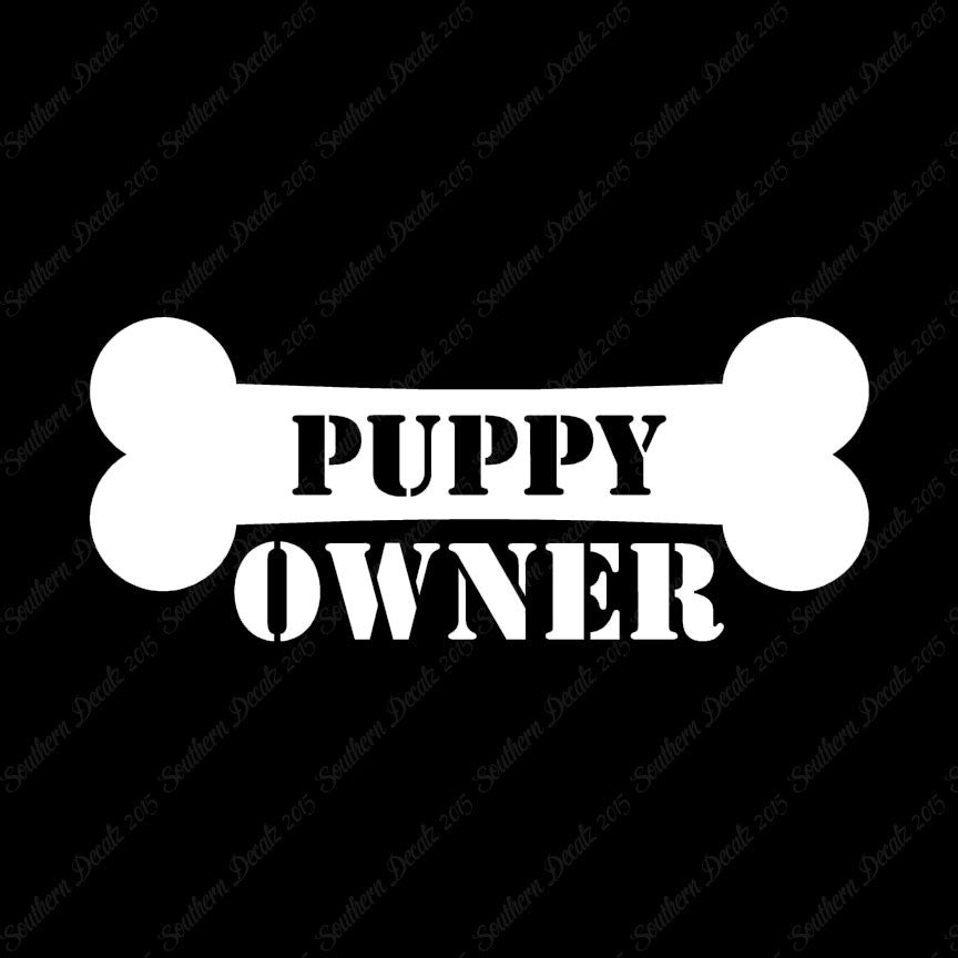 Puppy Dog Owner Bone