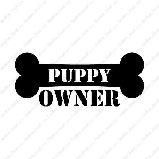 Puppy Dog Owner Bone