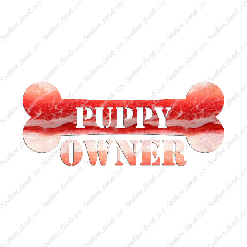 Puppy Dog Owner Bone