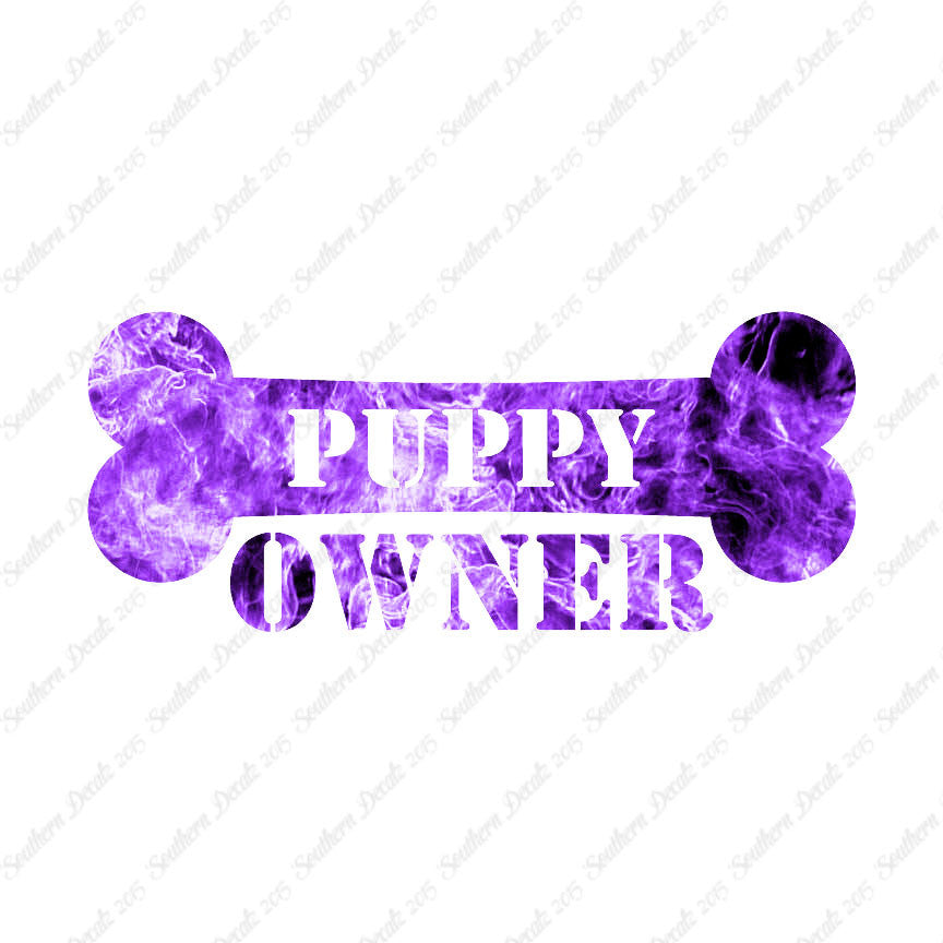 Puppy Dog Owner Bone