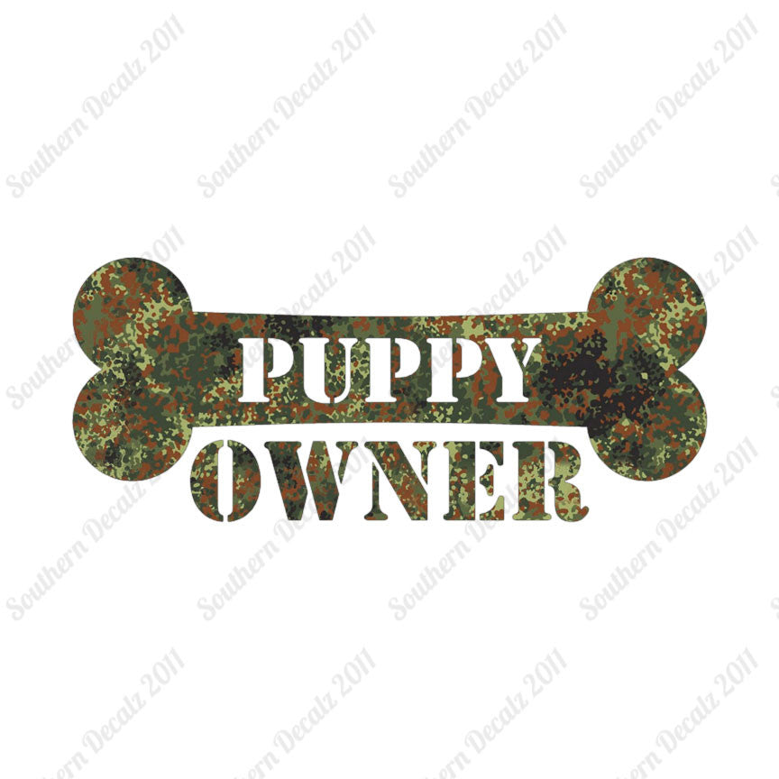 Puppy Dog Owner Bone