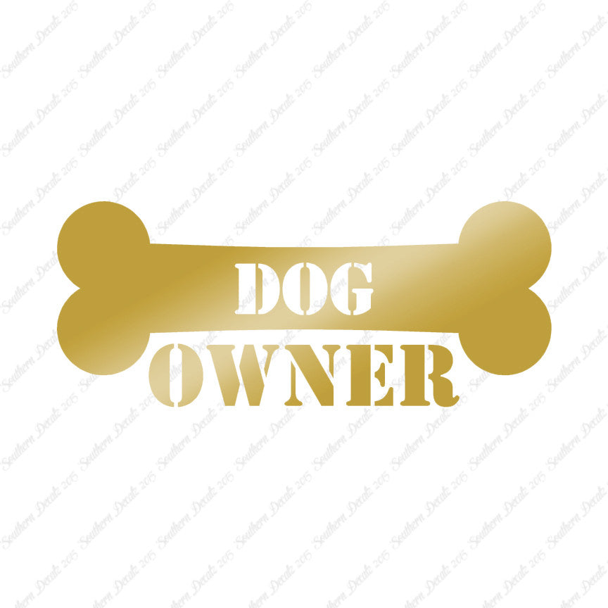 Dog Owner Bone