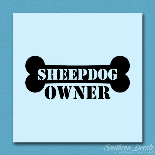 Sheepdog Dog Owner Bone