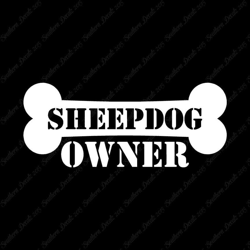 Sheepdog Dog Owner Bone