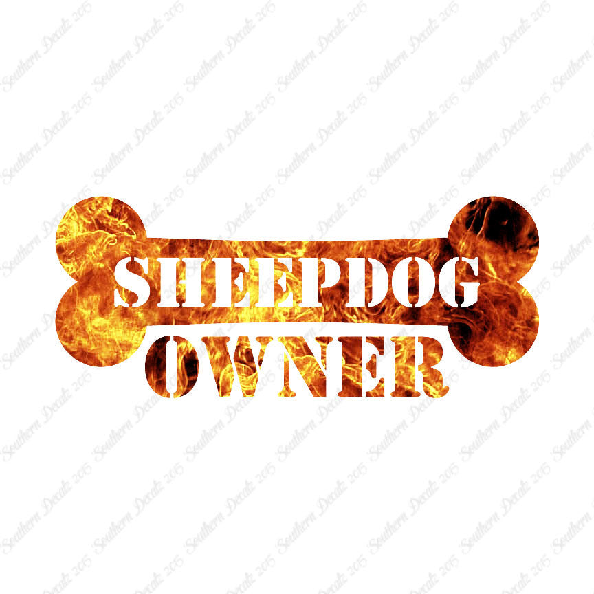 Sheepdog Dog Owner Bone