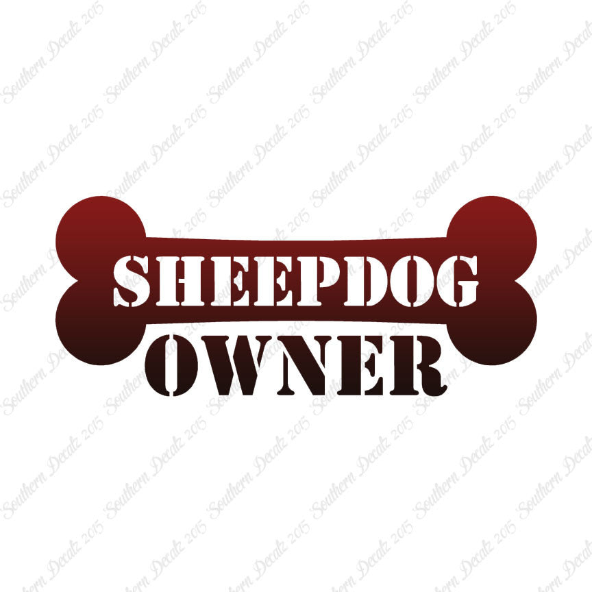 Sheepdog Dog Owner Bone