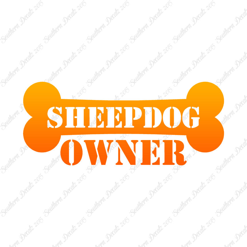 Sheepdog Dog Owner Bone
