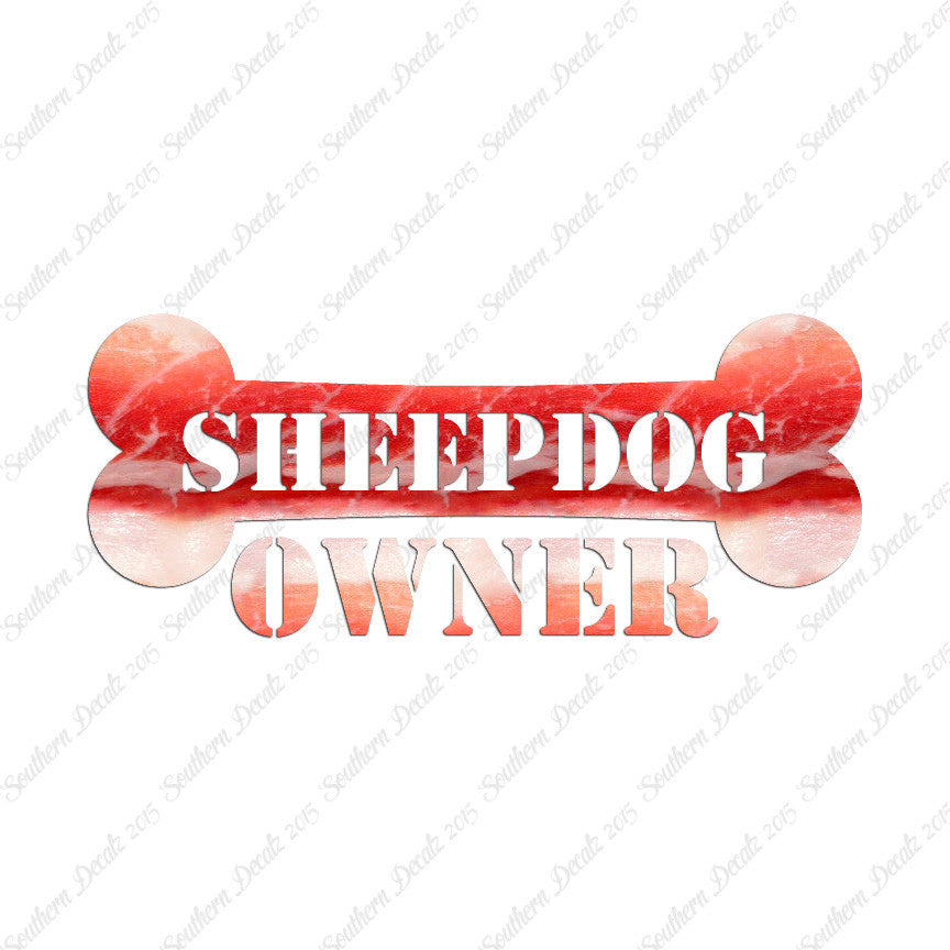 Sheepdog Dog Owner Bone