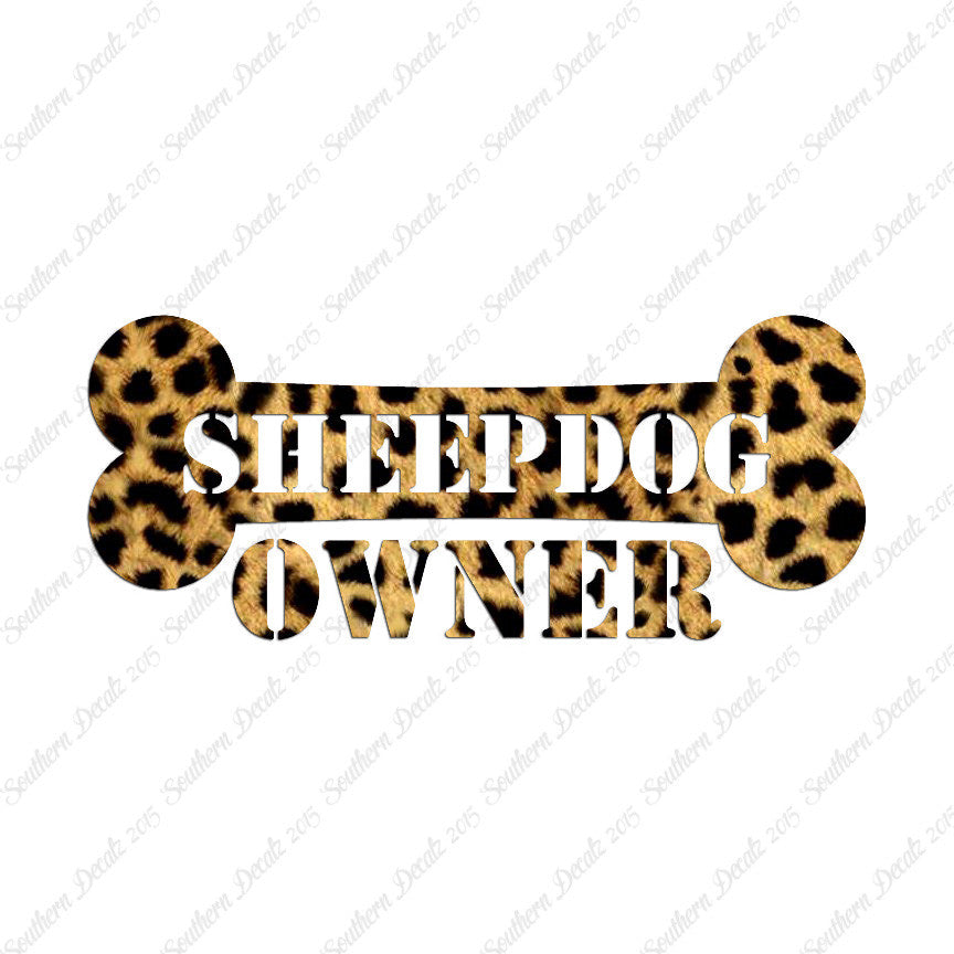 Sheepdog Dog Owner Bone