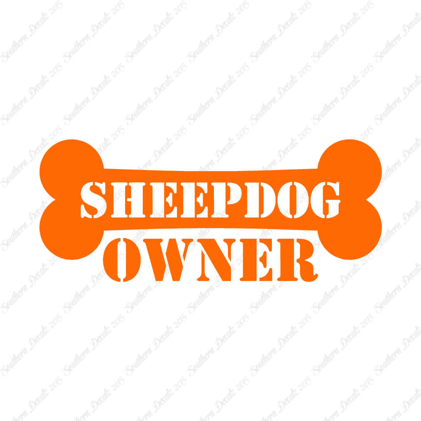 Sheepdog Dog Owner Bone