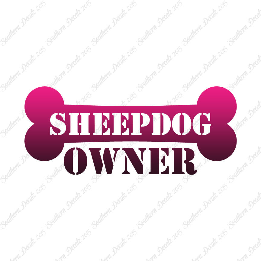 Sheepdog Dog Owner Bone