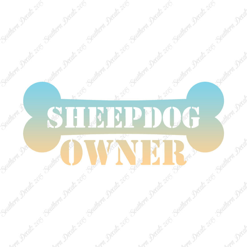 Sheepdog Dog Owner Bone