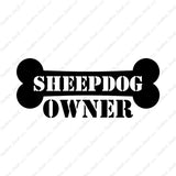 Sheepdog Dog Owner Bone