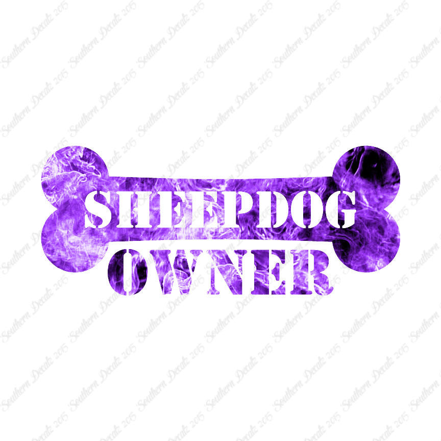 Sheepdog Dog Owner Bone
