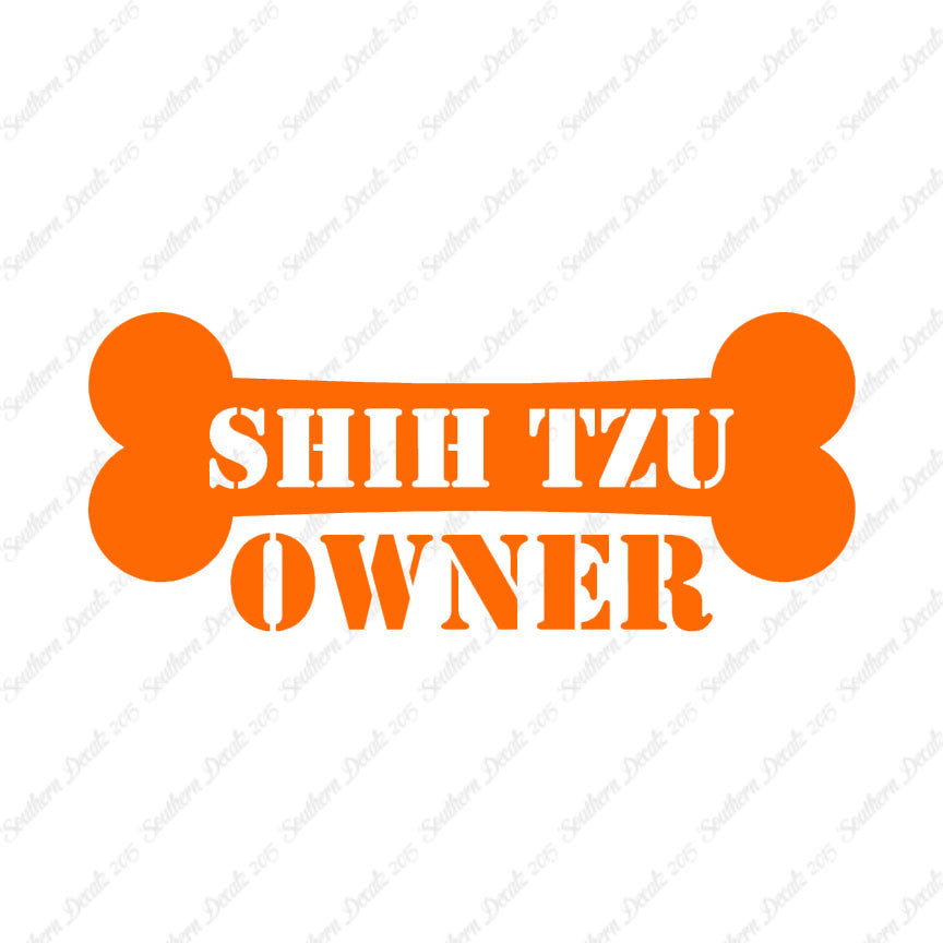 Shih Tzu Dog Owner Bone