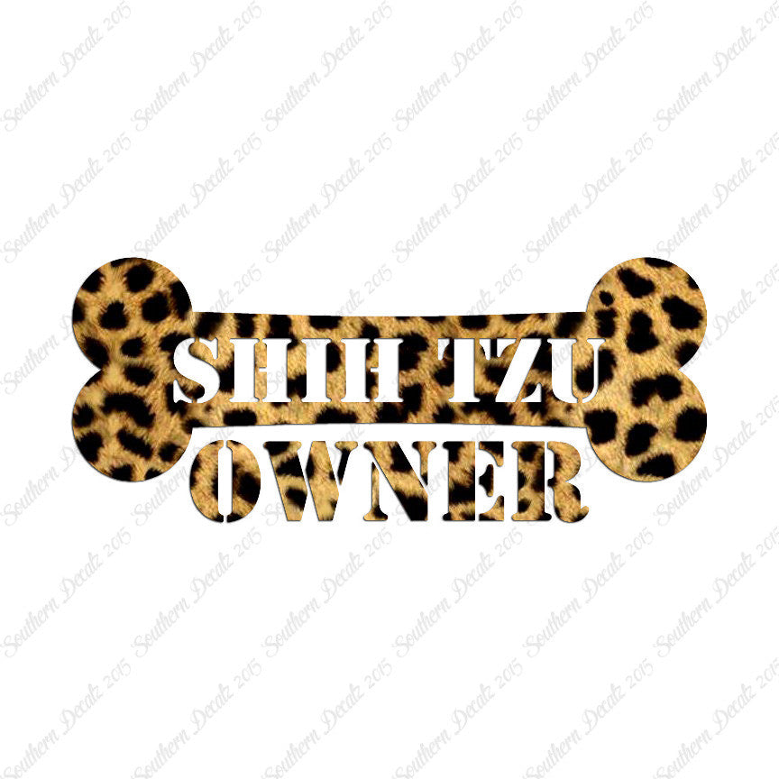 Shih Tzu Dog Owner Bone