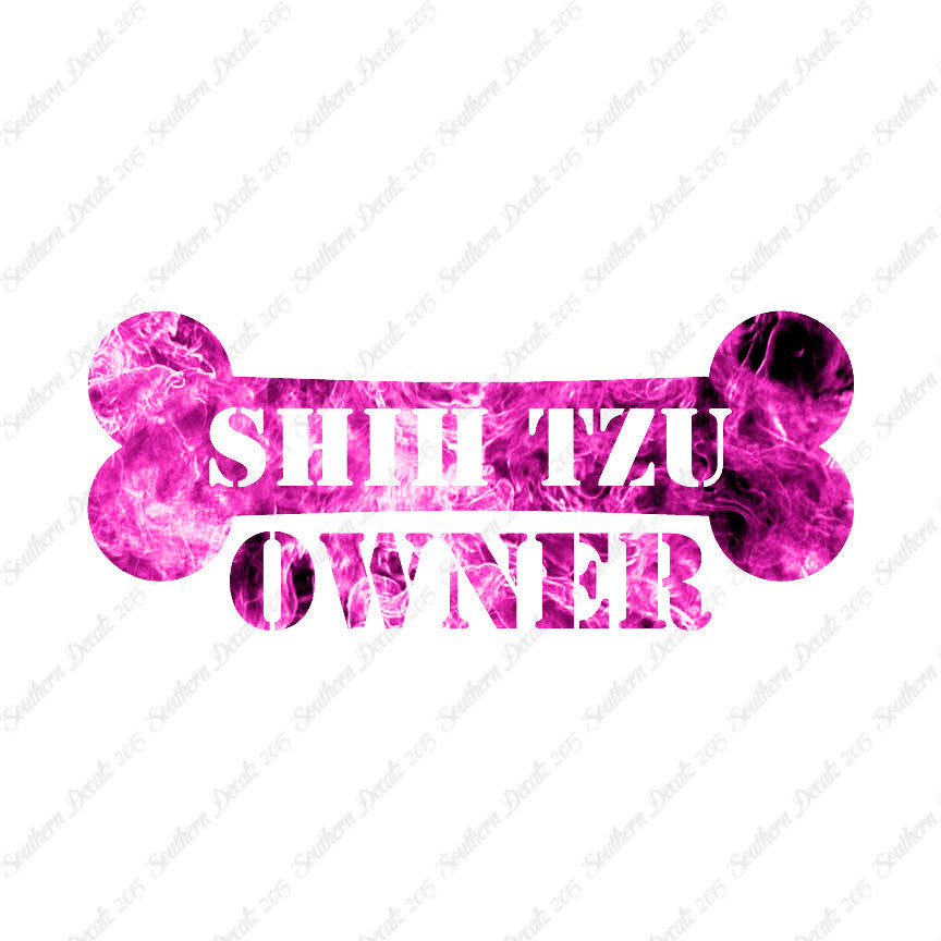 Shih Tzu Dog Owner Bone