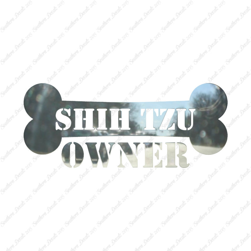 Shih Tzu Dog Owner Bone